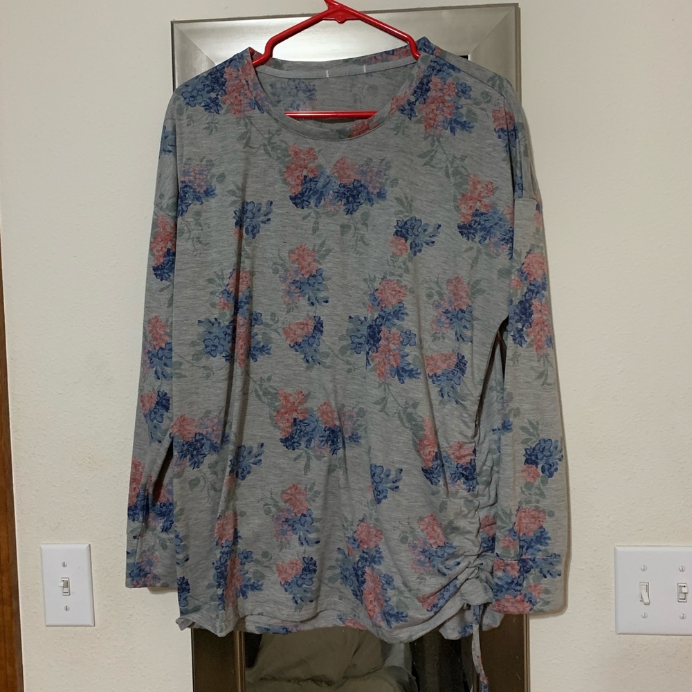 Floral sweater